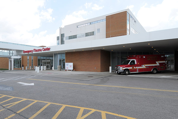 克利夫兰诊所希尔克雷斯特医院急诊室，位于俄亥俄州梅菲尔德高地