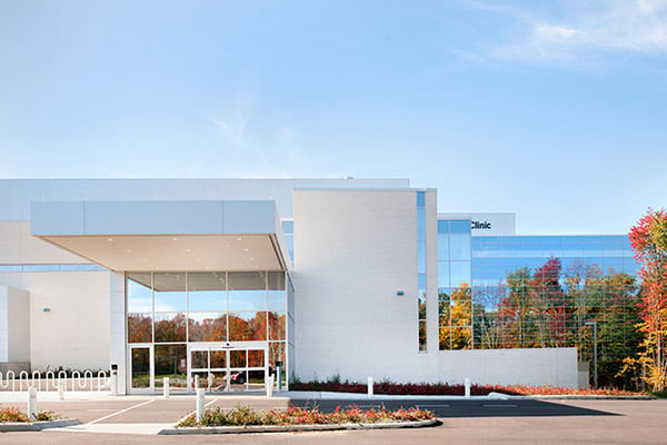 克利夫兰诊所特温斯堡家庭健康和外科中心的急诊室，位于俄亥俄州的特温斯堡