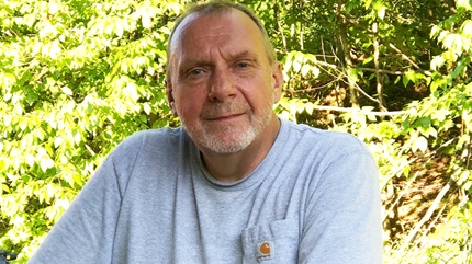 Keith Medovich，肺癌幸存者受益于定制支架。