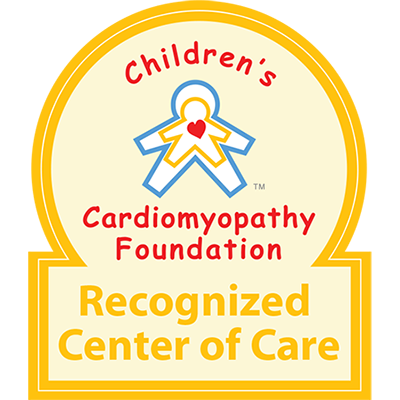 Children's Cardiomyopathy Foundation Recognized Center of Care logo