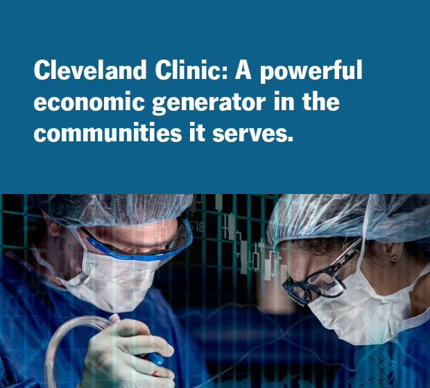 克利夫兰诊所:它所服务的社区是一个强大的经济发电机。