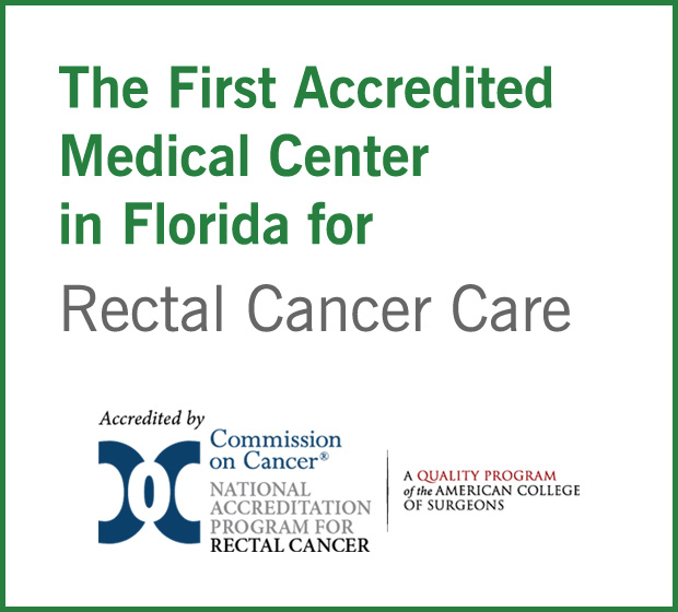 佛罗里达州第一家经认证的直肠癌治疗医疗中心